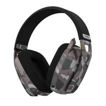 BINNUNE BW06 Headset Gamer Sem Fio PS5 PS4 PC CAMUFLADO