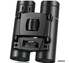 Binoculo 10x25 Profissional BAK4 Náutico prisma Nítido