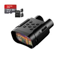 Binôculo Câmera Profissional Zoom Digital Alcance 1km 64gb Binôculo Câmera Profissional Zoom Digital Alcance 1km 64gb