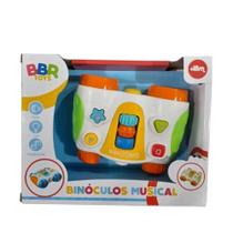 Binóculo com sons e luzes incentiva curiosidade 18 meses BBR - BBR Toys
