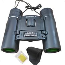 Binóculo Compacto Dobrável Ampliação 8x21 Ecooda EC3072