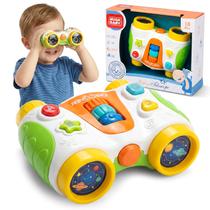 Binóculo Musical Infantil Interativo Com Luz Som Para Crianças Bebê Sensorial Binóculo Musical Infantil Interativo Com Luz Som Para Crianças Bebê Sensorial