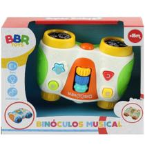 Binóculo Musical Som E Luzes Brinquedo Infantil Bebê 18 meses + Bbr Toys