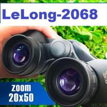 Binóculo Profissional Preto Regulável De Longo Alcance 20x50- Lelong LE-2068