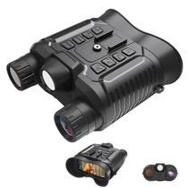 Binoculo Visao Noturna Lanterna Tatica Infravermelho Foto Video Bateria Cartao Micro SD Suporte de Cabeça Segurança