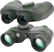 Binóculos 10x50 marinhos militares binóculos para adultos binóculos impermeáveis com bússola rangefinder bak4