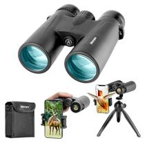 Binóculos Adorgon 12x42 HD para adultos com adaptador de telefone