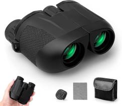 Binóculos binóculos 10x25 binóculos com visão noturna hd binóculos impermeáveis para crianças e adultos