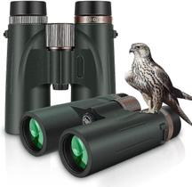 Binóculos binóculos 12x42 hd binóculos à prova d'água para observação de pássaros caminhadas caça sightseeing lente fmc Binóculos binóculos 12x42 hd binóculos à prova d'água para observação de pássaros caminhadas caça sightseeing lente fmc