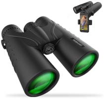 Binóculos binóculos adultos poderosos 12x42 binóculos compactos com lente fmc anti-neblina e noite à prova d'água