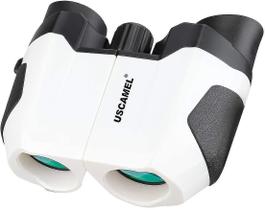 Binóculos binóculos compactos mini telescópio 10x22 de alta potência para crianças adultos viajar observação de pássaros