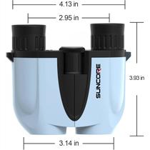 Binóculos Compactos SUNCORE 10x25 - Ótica HD com Prisma BAK4 para Observação de Pássaros