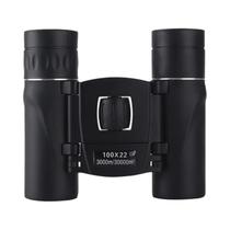 Binóculos De Alta Ampliação 100X22, Telescópio Mini Portátil De Alta Definição Para Viagens Ao Ar