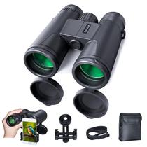 Binóculos GalaxEye 12x42 compactos de alta potência com adaptador de telefone