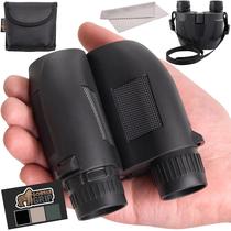 Binóculos GORILLA GRIP 10x25 compactos para adultos com alça