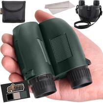 Binóculos GORILLA GRIP 10x25 compactos para adultos com alça