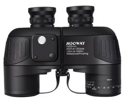 Binóculos HOOWAY Waterproof Military 7x50 com telêmetro e bússola