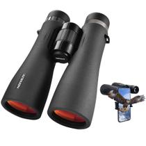 Binóculos NEFHLIY 12x50 HD à Prova D'Água IPX7 - com Adaptador para Smartphone