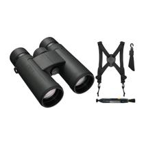 Binóculos Nikon Prostaff P3 10x42 com arnês e lente