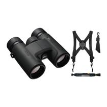Binóculos Nikon Prostaff P7 8x30 com arnês e lente