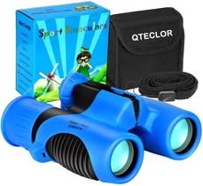 Binóculos QTECLOR Compact Mini 8x21 Zoom Kids à prova de choque