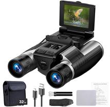 Binóculos Vazussk 12x32 Câmera 48 MP Tela LCD 2,4" 32 GB Binóculos Vazussk 12x32 Câmera 48 MP Tela LCD 2,4" 32 GB
