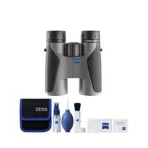 Binóculos ZEISS Terra ED 8x42 (cinza) à prova d'água com kit de limpeza Binóculos ZEISS Terra ED 8x42 (cinza) à prova d'água com kit de limpeza