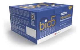 Bio 5 Probiotico 20bilhões Culturas Ativas 30 Sachês Sabor Sem Sabor