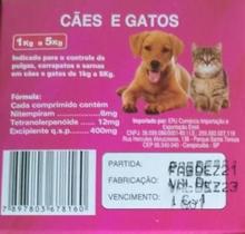 Bio Control Plus - Anti pulgas, Carrapatos e Sarnas para Cães e Gatos de 1,0kg a 5,0kg -