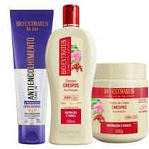 Bio Extratus Antiencolhimento+ Shampoo e Másc 500ml Crespos Bio Extratus Antiencolhimento+ Shampoo e Másc 500ml Crespos