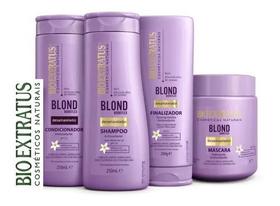 Bio Extratus Blond Matizador Para Cabelo Loiro 4 Produtos Oficial