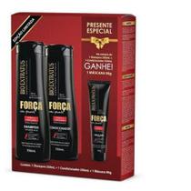 Bio Extratus Edição Limitada Kit Força Com Pimenta Shampoo + Condicionador 350ml + Máscara 90g