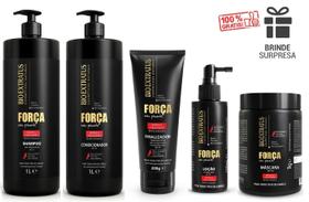 Bio Extratus Força Com Pimenta Kit 5 Produtos + Super Brinde