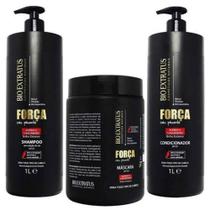 Bio Extratus Força com Pimenta (Shampoo + Condicionador 1L + Máscara 1Kg) Bio Extratus Força com Pimenta (Shampoo + Condicionador 1L + Máscara 1Kg)