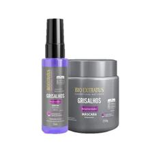 Bio Extratus Grisalhos Kit Mascara Capilar e Serum Bio Extratus Grisalhos Kit Mascara Capilar e Serum