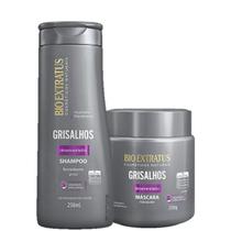 Bio Extratus Grisalhos Kit Mascara Capilar e Shampoo Bio Extratus Grisalhos Kit Mascara Capilar e Shampoo