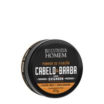 Bio Extratus Homem Cabelo e Barba - Pomada de Fixação Forte 50g