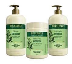 Bio Extratus Jaborandi Trio (Shampoo + Cond + Banho de Creme 1L) Bio Extratus Jaborandi Trio (Shampoo + Cond + Banho de Creme 1L)