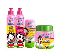 Bio Extratus Kids Cacheados Kit Shampoo e condicionador 240ml e Mascara 250g