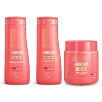 Bio Extratus Kit + Brilho Cacau Ruby -3 Produtos