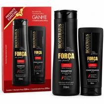 Bio Extratus Kit Força com Pimenta Crescimento e Fortalecimento Capilar Shampoo 350ml e Condicionador 200ml Bio Extratus Kit Força com Pimenta Crescimento e Fortalecimento Capilar Shampoo 350ml e Condicionador 200ml