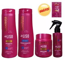 Bio Extratus Mais Liso Linha Completa Shampoo Condicionador Bio Extratus Mais Liso Linha Completa Shampoo Condicionador