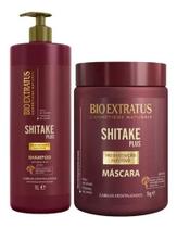 Bio Extratus Shitake Plus (Kit Shampoo 1L + Máscara 1kg)