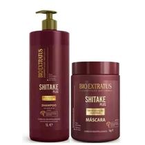 Bio Extratus Shitake Plus - Shampoo 1L+Mascara 1Kg Bio Extratus Shitake Plus - Shampoo 1L+Mascara 1Kg