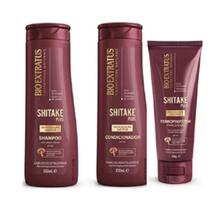 Bio Extratus Shitake Plus (Shampoo+Cond 350g+ Finalizador Termoprotetor 200g)