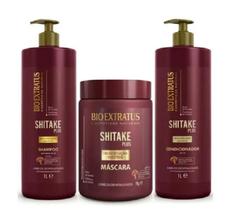 Bio Extratus Shitake Plus (Shampoo+Condicionador 1L+Mascara 1Kg) Bio Extratus Shitake Plus (Shampoo+Condicionador 1L+Mascara 1Kg)