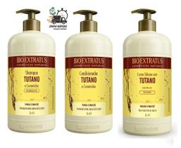 Bio Extratus Tutano Kit Litrão Sh + Cond +Creme De Silicone