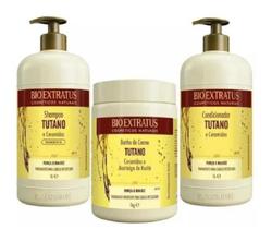 Bio Extratus Tutano Trio(Shampoo+Cond+Mascara 1L) Bio Extratus Tutano Trio(Shampoo+Cond+Mascara 1L)