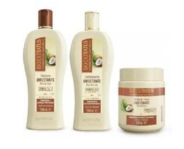 Bio Extratus Umectante Óleo de Coco (Shampoo+Condicionador+Banho de Creme 500g)