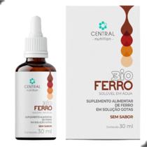 Bio Ferro Biscglicinato Soluvel Em Agua 30ml Central Nutrition